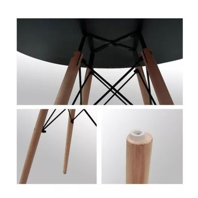 Imagen 2 del producto Mesa de comedor Eames 100 cm - Negra