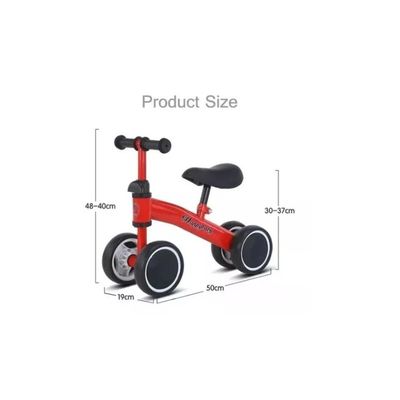 Imagen 2 del producto Bicicleta Mini Andador Aprendizaje Equilibrio Niños Roja