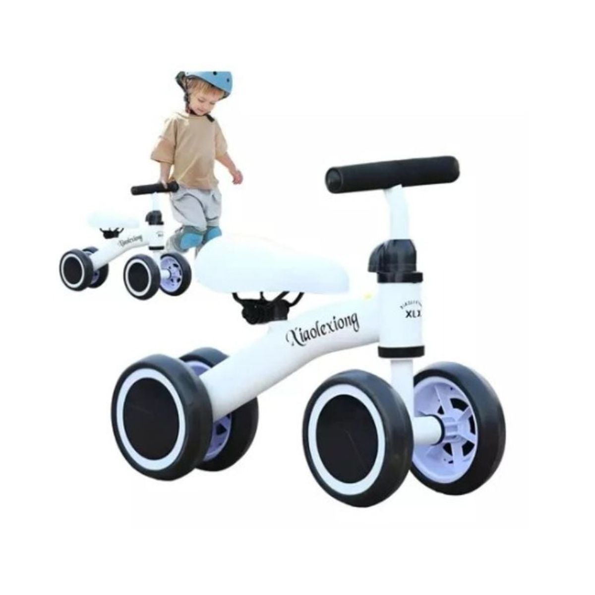 GENERICO - Bicicleta Mini Andador Aprendizaje Equilibrio Niños Blanco