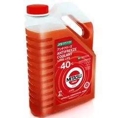 MITASU - Coolant Refrigerante Anticongelante Rojo 4L