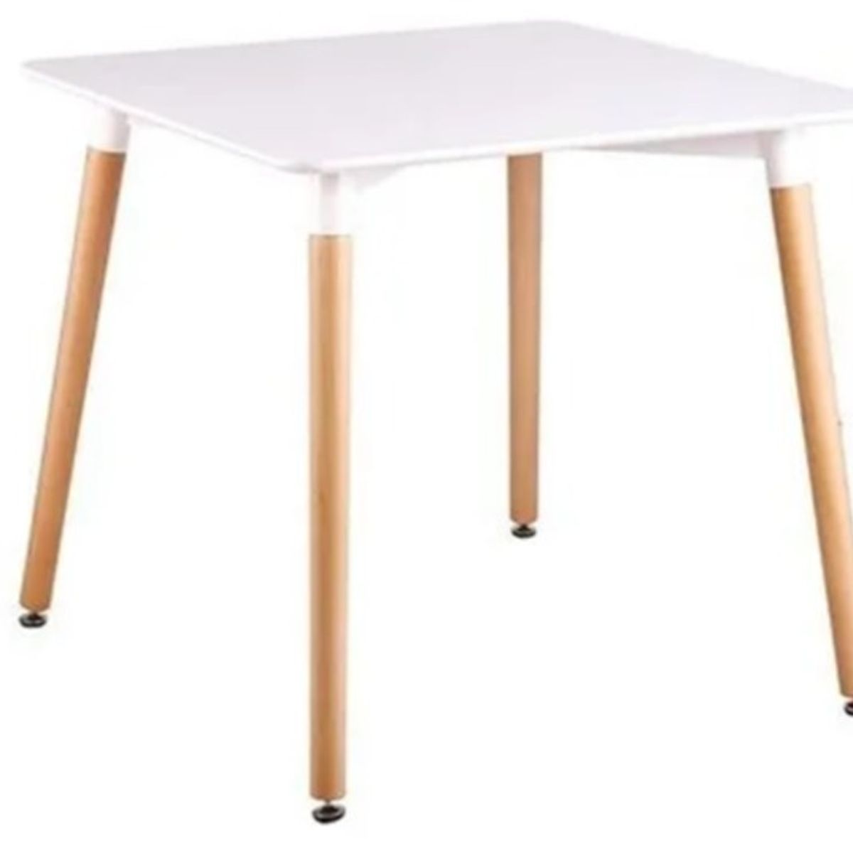 HABITA2 CHILE - Mesa MDF Cuadrada Blanca 80x80 cm