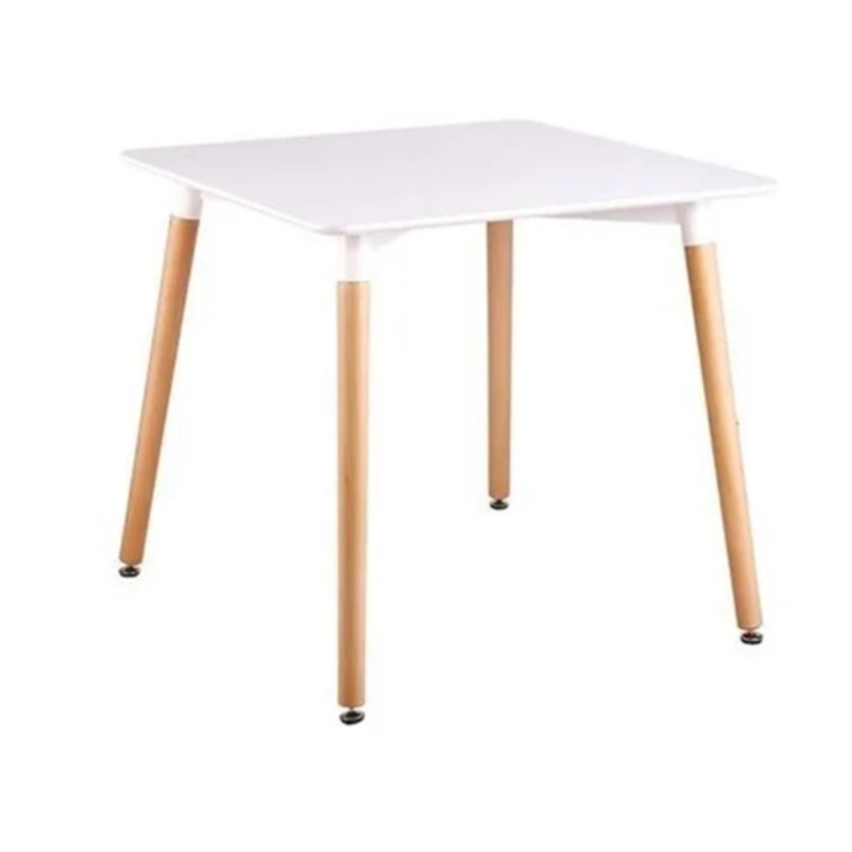 HABITA2 CHILE - Mesa MDF Cuadrada Blanca 80x80 cm