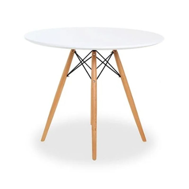 HABITA2 CHILE - Mesa de comedor Eames 80 cm - Blanca