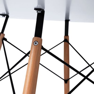 Imagen 2 del producto Mesa de comedor Eames 80 cm - Blanca