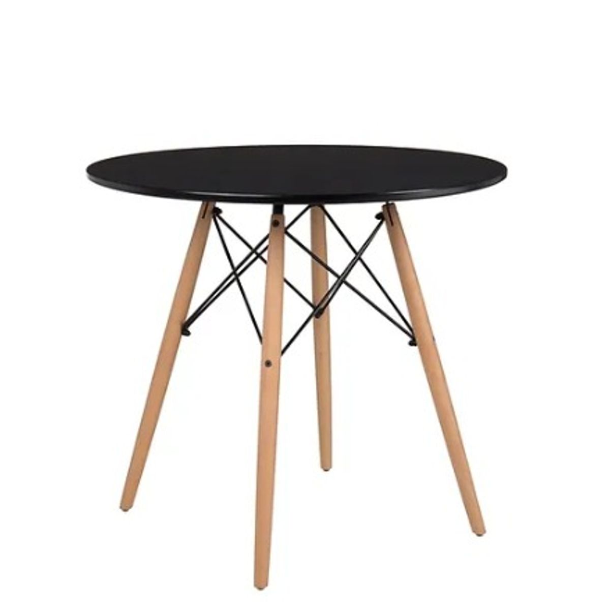 HABITA2 CHILE - Mesa de comedor Eames 80 cm - Negra