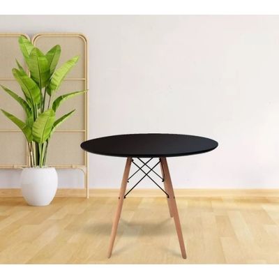 Imagen 2 del producto Mesa de comedor Eames 80 cm - Negra