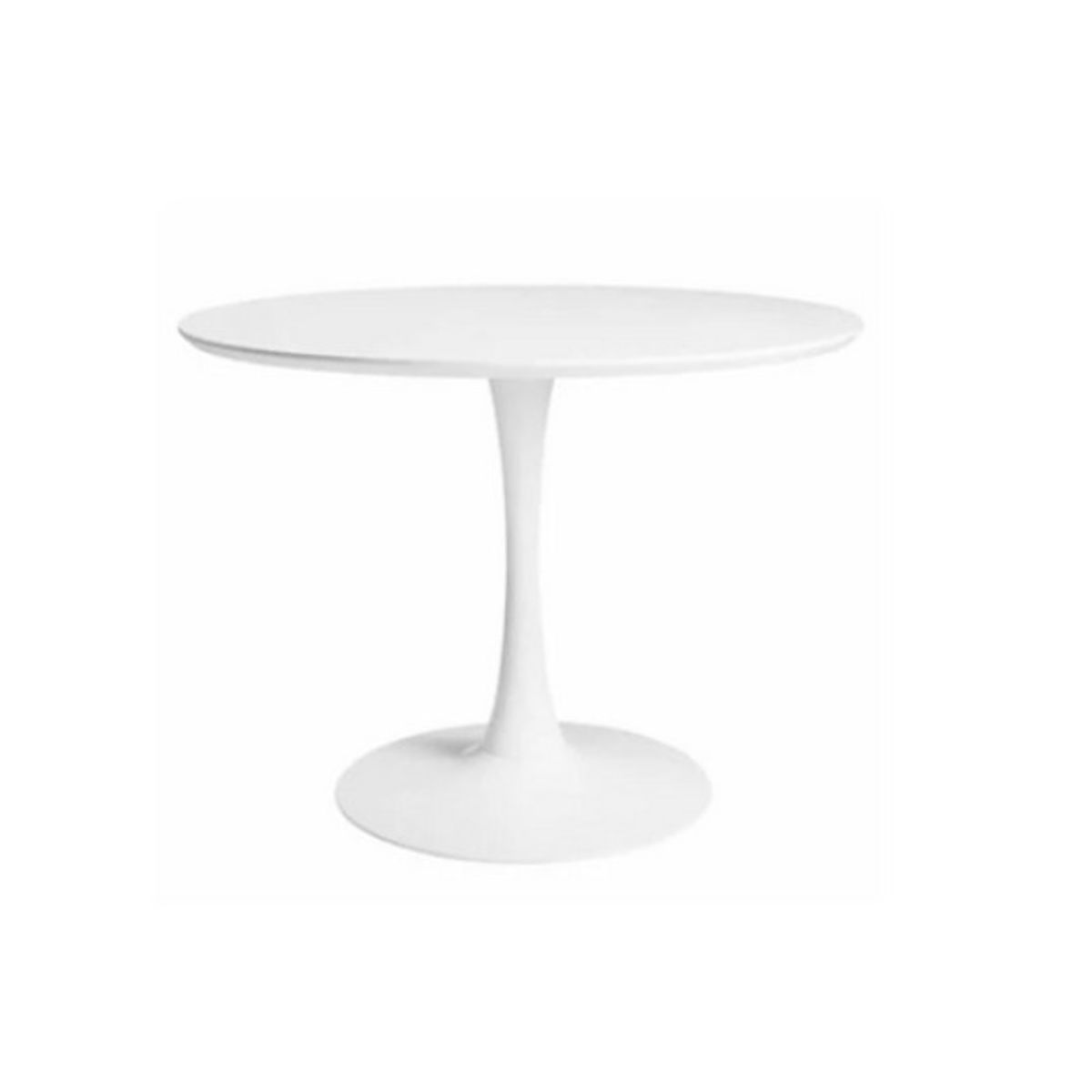HABITA2 CHILE - Mesa de comedor Tulip 100 cm - Blanco