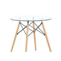 Mesa de comedor Eames 120 cm -Vidrio