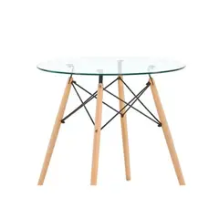 HABITA2 CHILE - Mesa de comedor Eames 120 cm -Vidrio