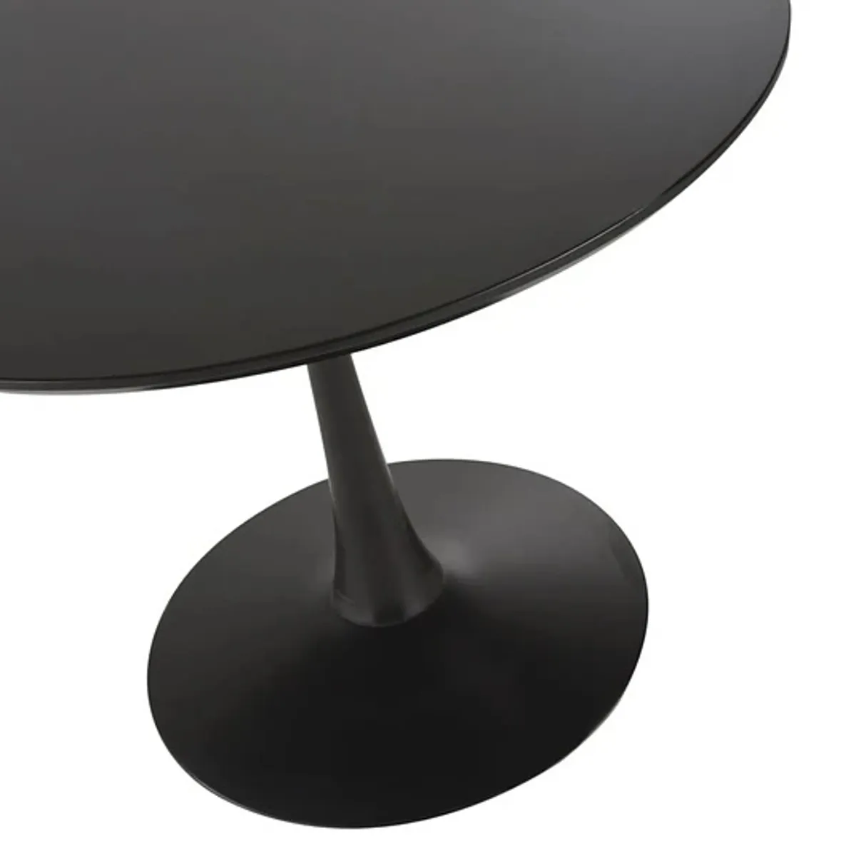 HABITA2 CHILE - Mesa de comedor Tulip 100 cm - Negra