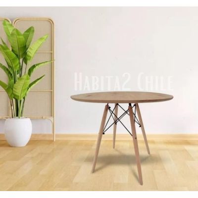 Imagen 2 del producto Mesa de comedor Eames 100 cm - Cubierta de Madera