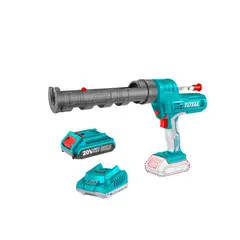 TOTAL TOOLS - Pistola Calafatera Inalambrica 20v TCGLI2001 con bateria y cargador