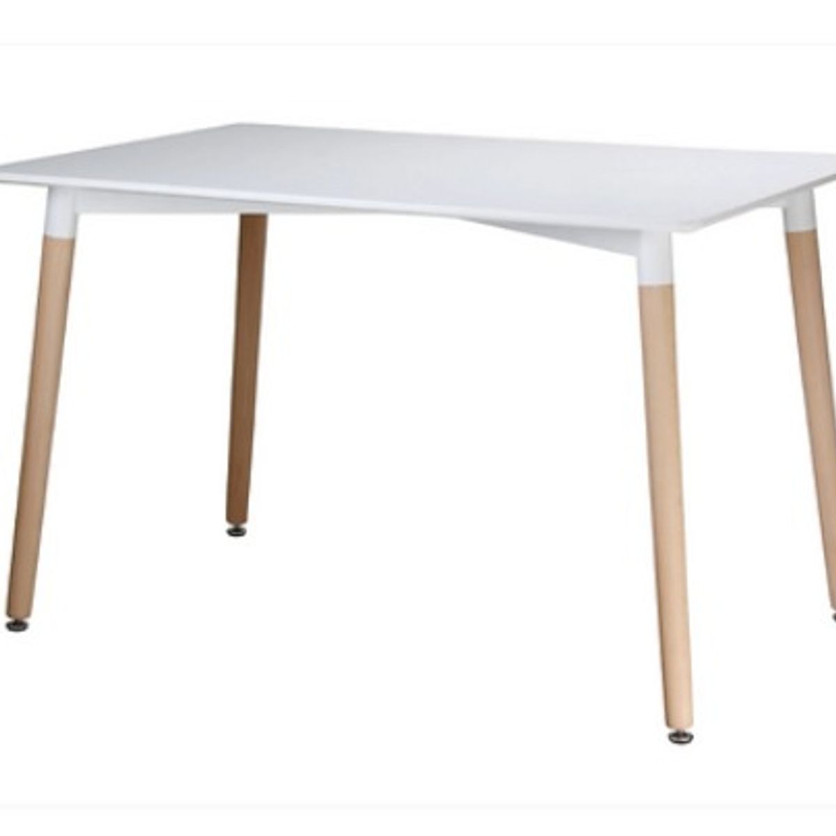 HABITA2 CHILE - Mesa MDF Rectangular Blanca 120x80 cm