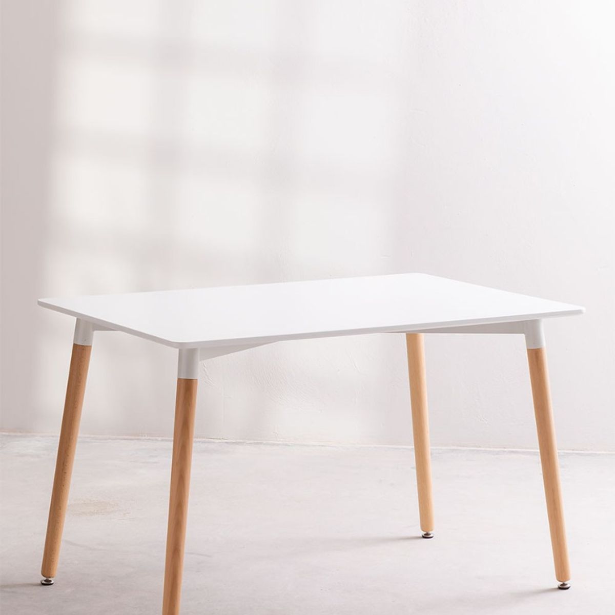 HABITA2 CHILE - Mesa MDF Rectangular Blanca 120x80 cm