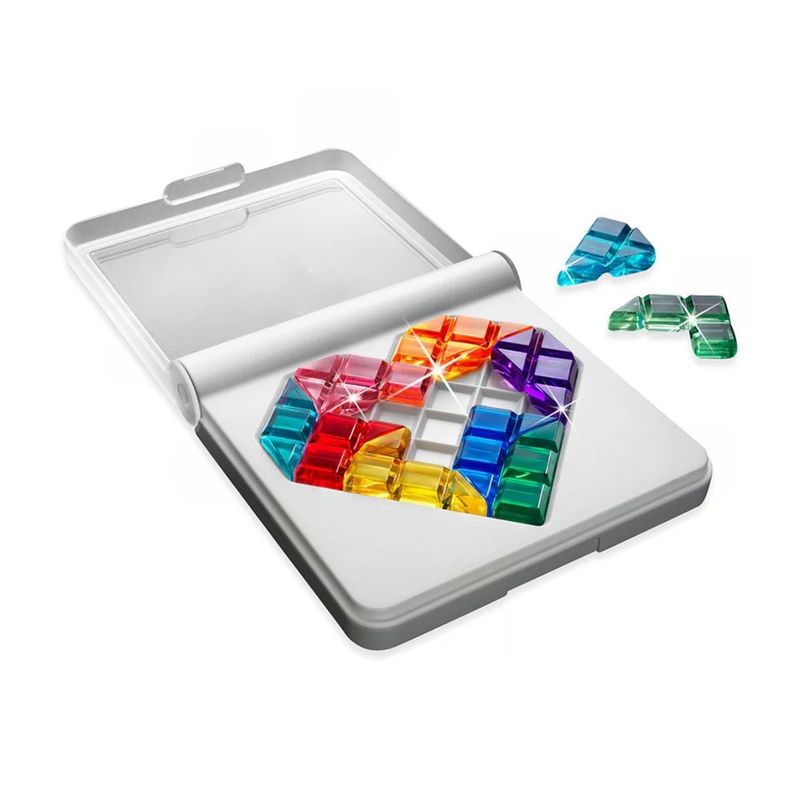 GENERICO - IQ Games Love Corazón Puzzle Encaje 120 Desafíos
