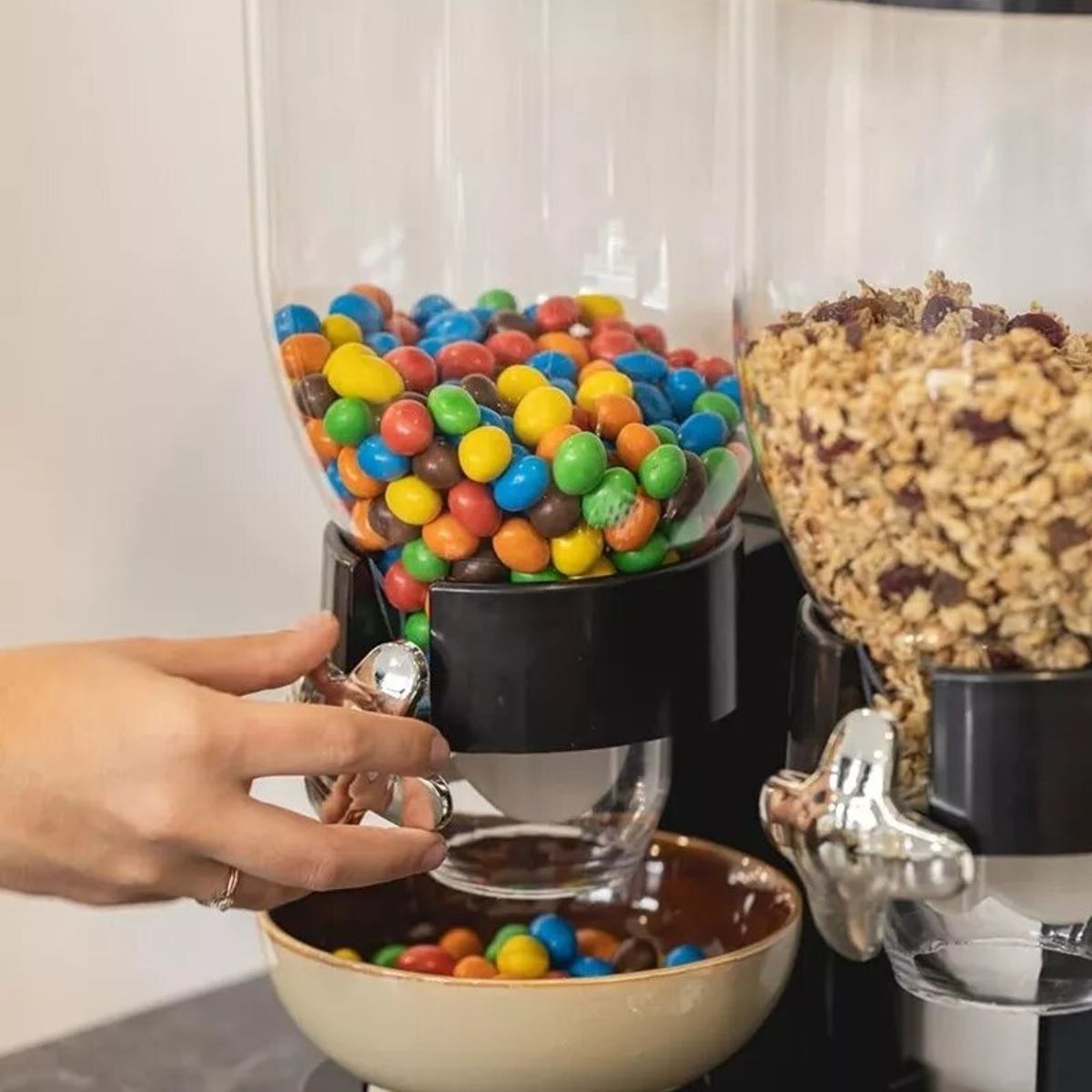 GENERICO - Dispensador De Cereales Doble Dispensador Para Cereales