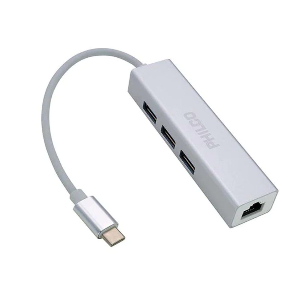 PHILCO - ADAPTADOR HUB 3 PUERTOS TIPO C A USB 30