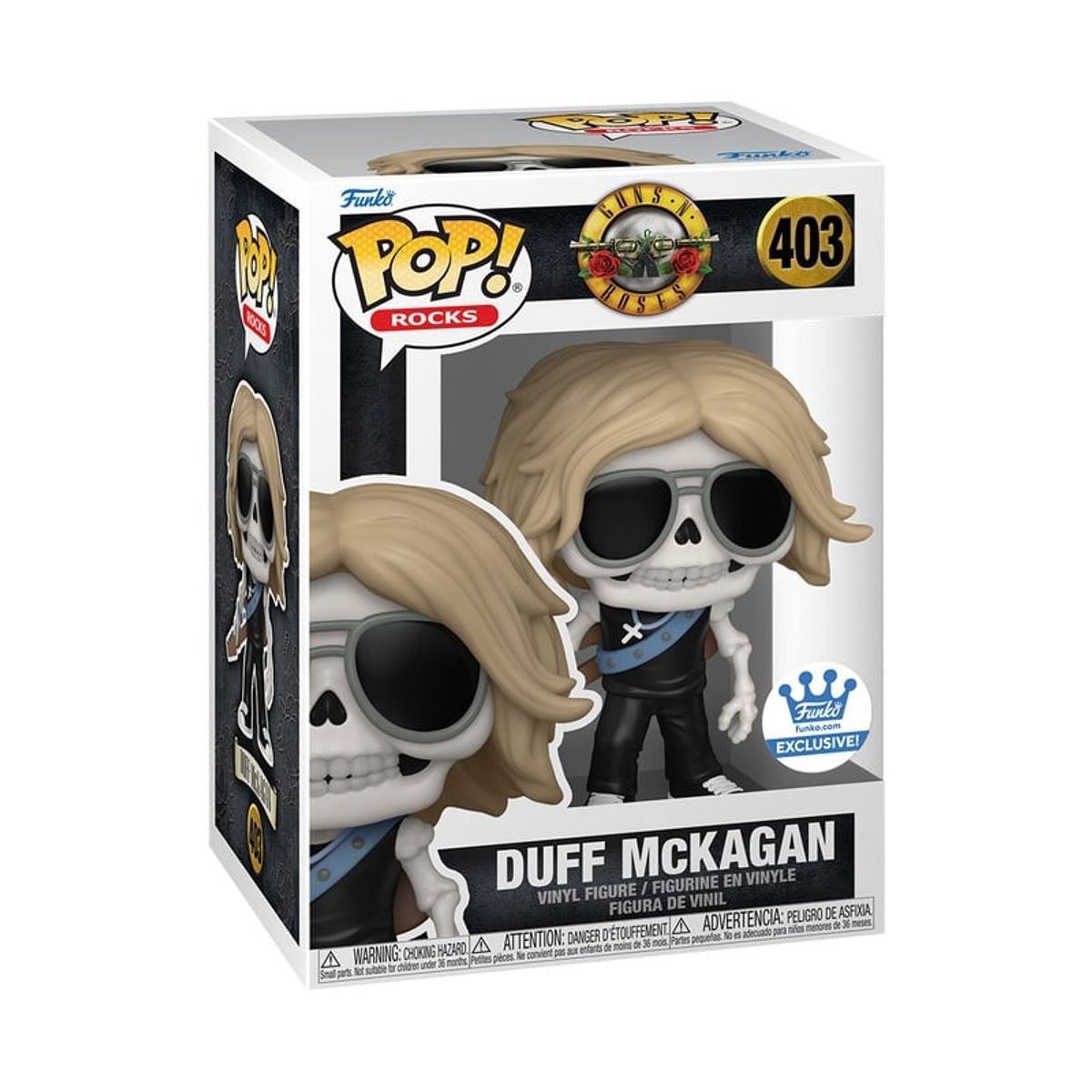 FUNKO - Funko Pop Guns And Roses Duff McKagan 403 Exclusivo