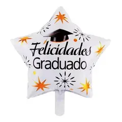 GENERICO - Globos Decoración Graduacion Globo Metalizado Graduacion