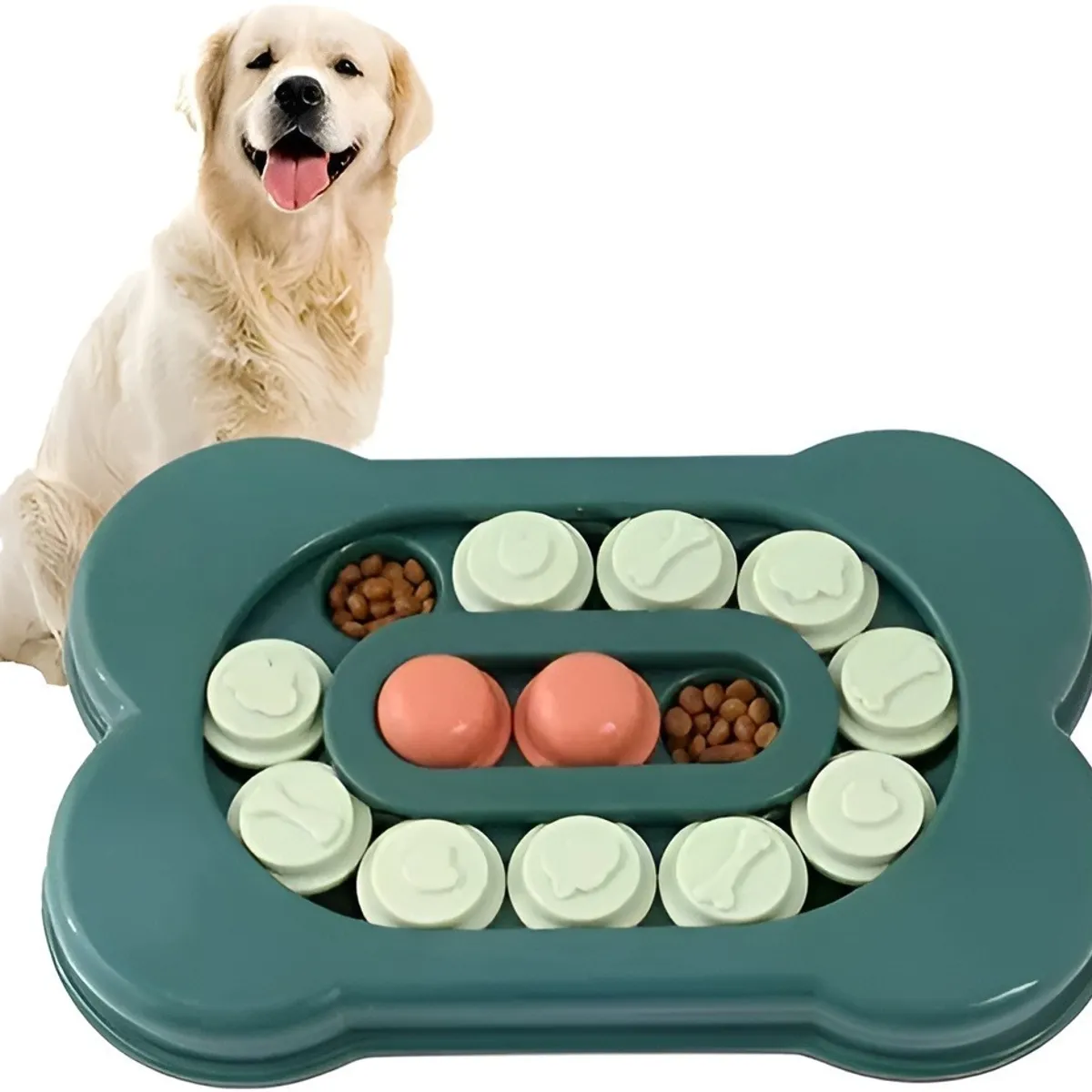 GENERICO - Perro Juguete Mascotas Dispensador De Alimento Perros