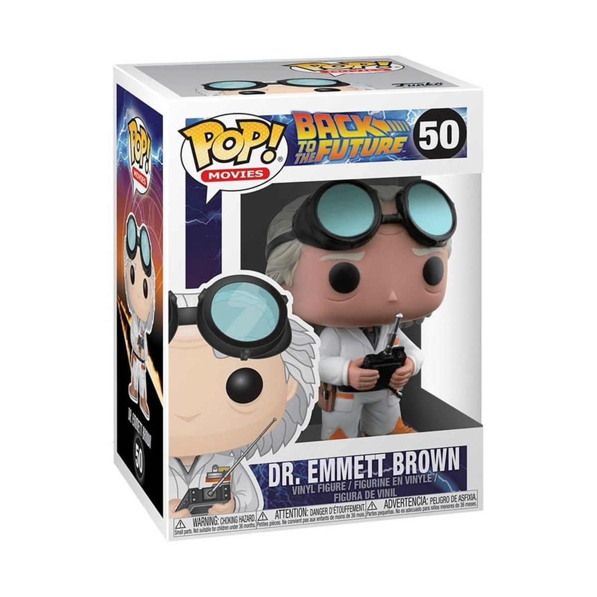 FUNKO - Funko Pop Volver Al Futuro Doc Emmett Brown 50