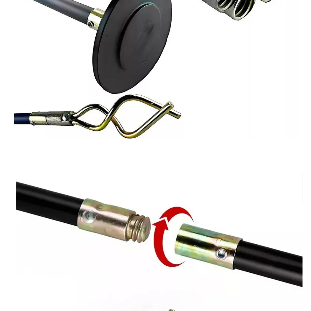 KUANGYE - Set Varillas Destapa Alcantarillado Industrial 9 Metros