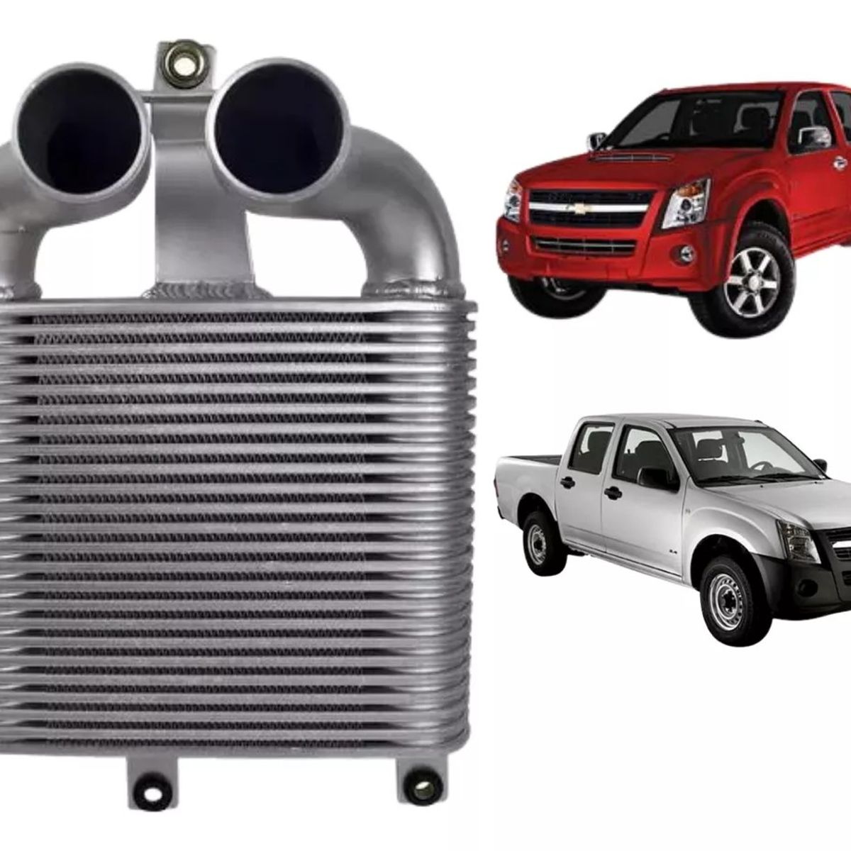 Radiador Intercooler Chevrolet Luv Dmax 3 05-10, marca KUANGYE - Foto Principal