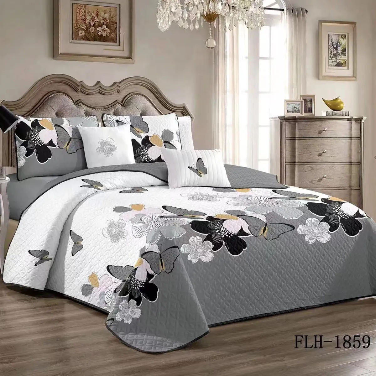 GENERICO - Cubrecama Quilt De Verano 2 Plazas Lindos Diseños