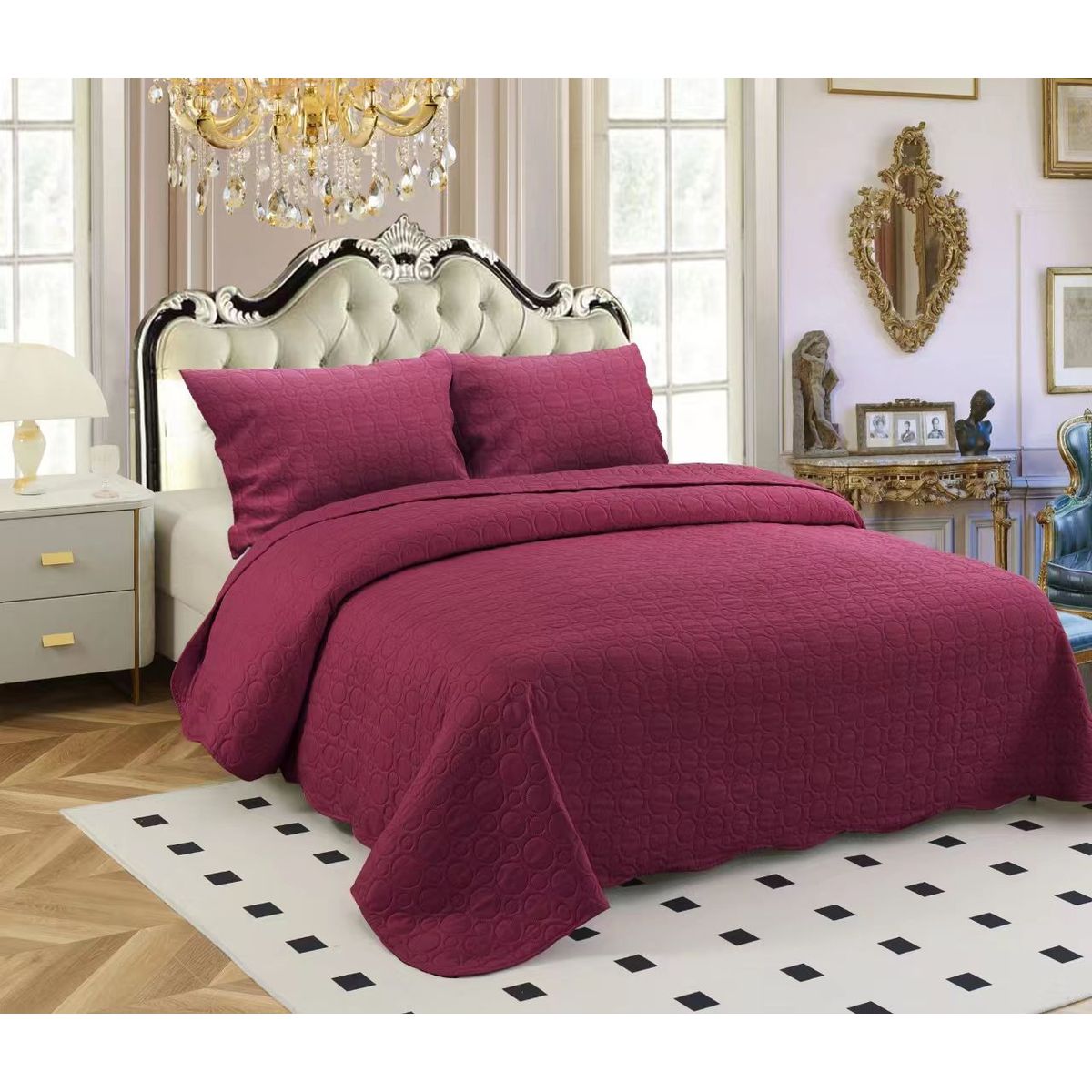 GENERICO - Cubrecama Quilt De Verano 2 Plazas Lindos Diseños