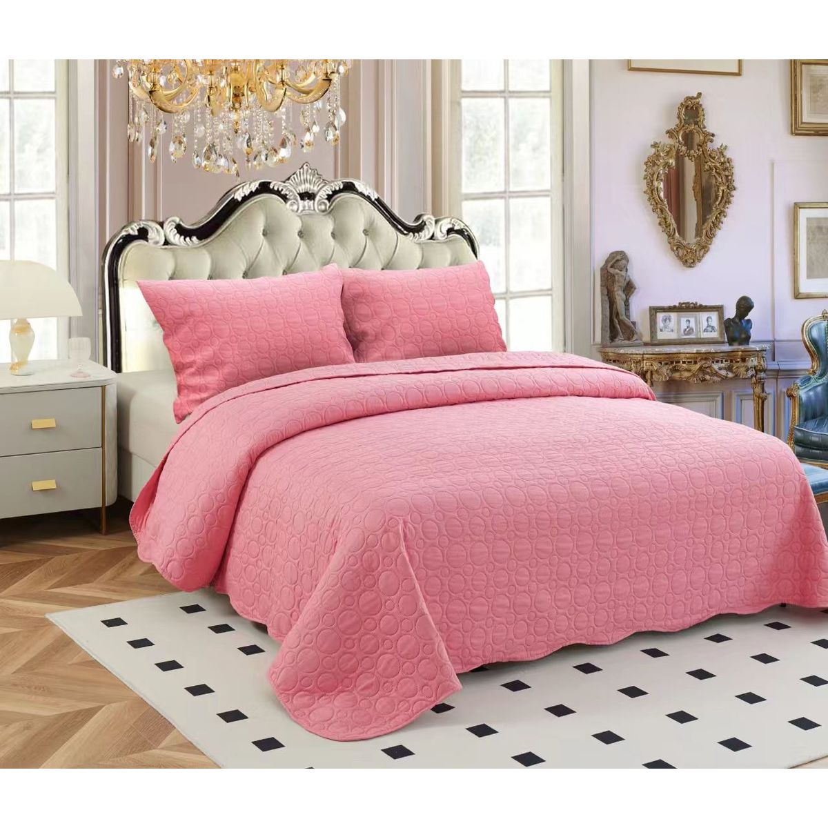 GENERICO - Cubrecama Quilt De Verano 2 Plazas Lindos Diseños