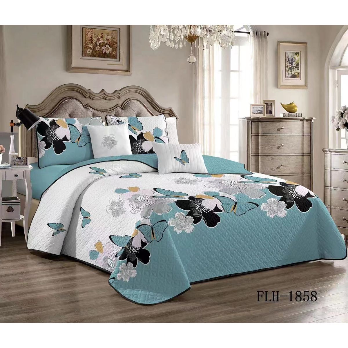 GENERICO - Cubrecama Quilt De Verano 2 Plazas Lindos Diseños