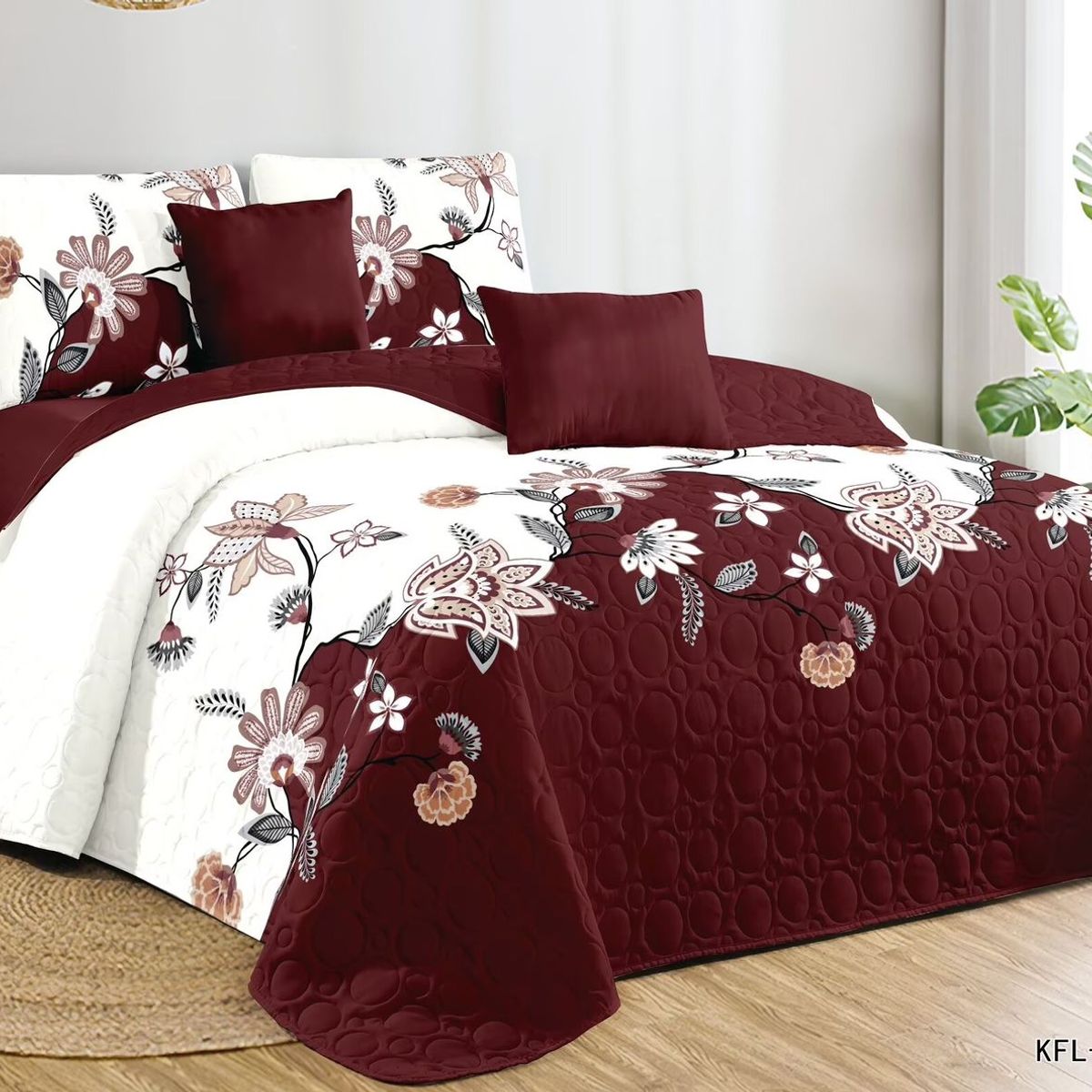 GENERICO - Cubrecama Quilt De Verano 2 Plazas Lindos Diseños