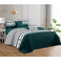 GENERICO - Cubrecama Quilt De Verano 2 Plazas Lindos Diseños