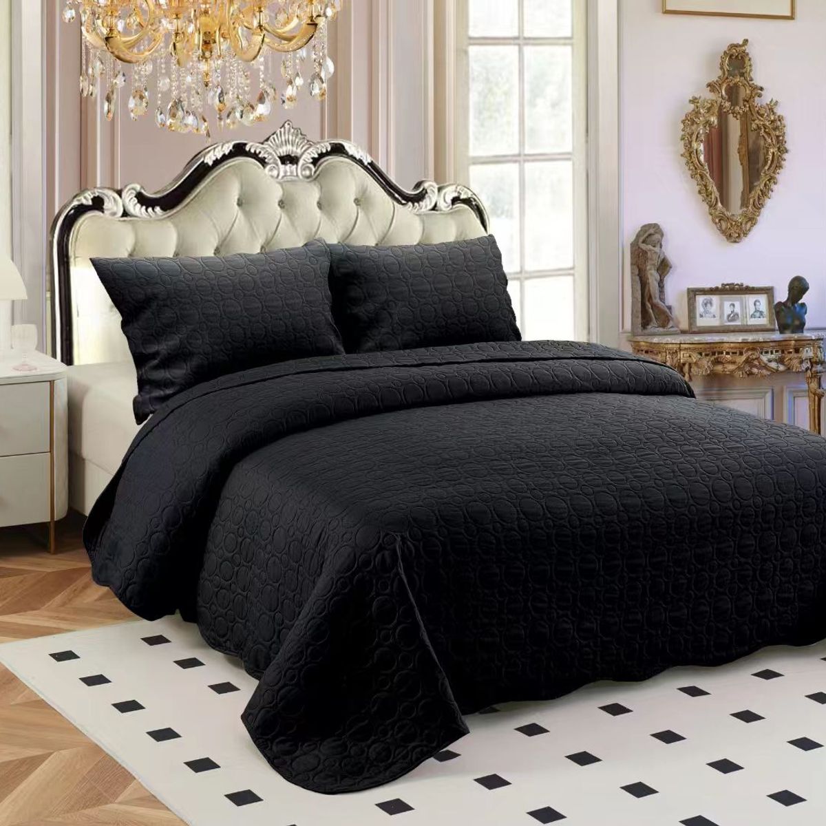 GENERICO - Cubrecama Quilt De Verano Cobertor Plaza Y Media +1 Funda