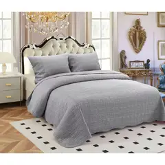 GENERICO - Cubrecama Quilt De Verano Cobertor king 2 Plazas y Media