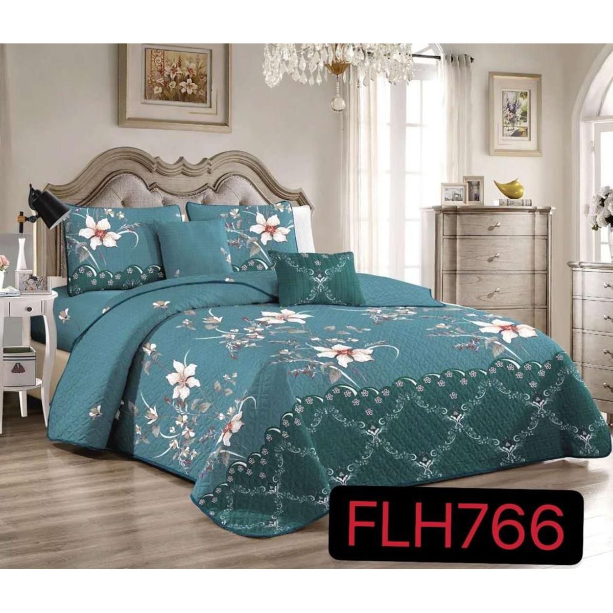 GENERICO - Cubrecama Quilt De Verano Cobertor king 2 Plazas y Media