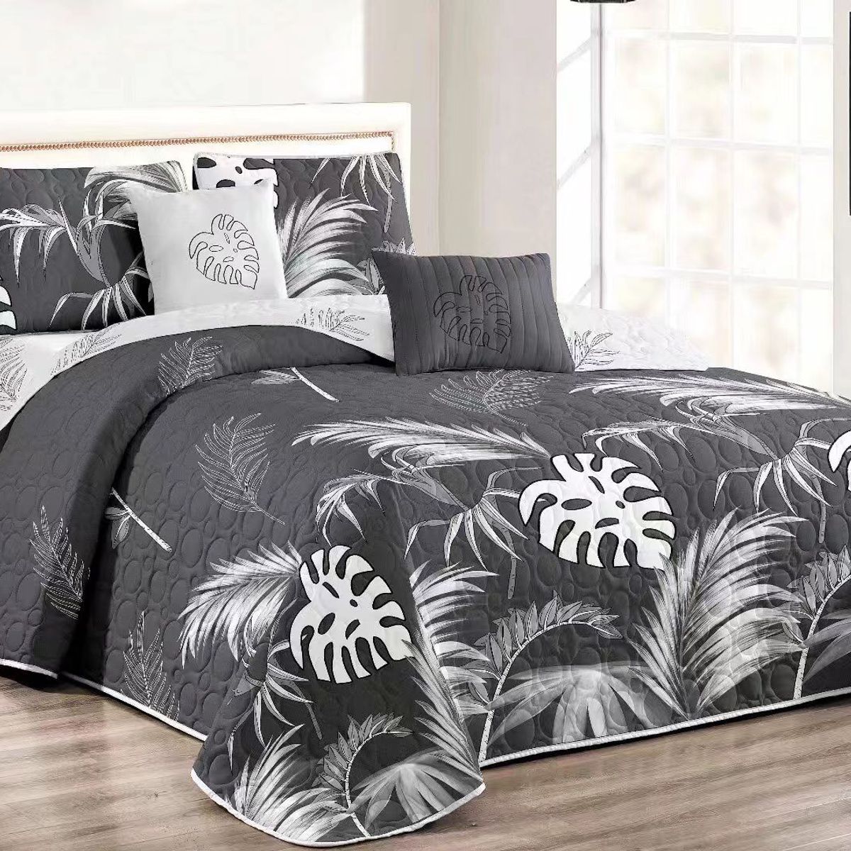 GENERICO - Cubrecama Quilt De Verano Cobertor king 2 Plazas y Media