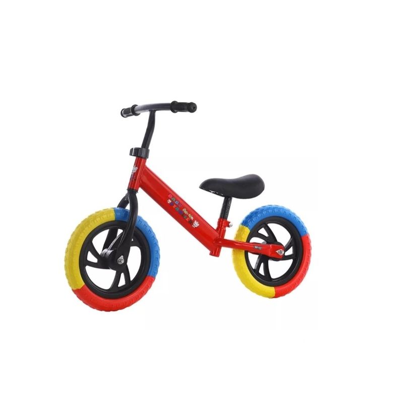 GENERICO - Bicicleta Equilibrio Para Niño Y Niña Aro 12 Red