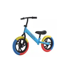 GENERICO - Bicicleta Equilibrio Para Niño Y Niña Aro 12 Azul Colores