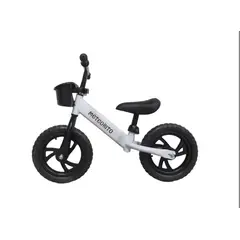 GENERICO - Bicicleta Equilibrio Para Niño Y Niña Aro 12 Blanco Colores