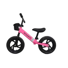 GENERICO - Bicicleta Equilibrio Para Niño Y Niña Aro 12 Pink Colores