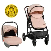 VOYAGE - Coche Travel System Venus Kaki 2 en 1_