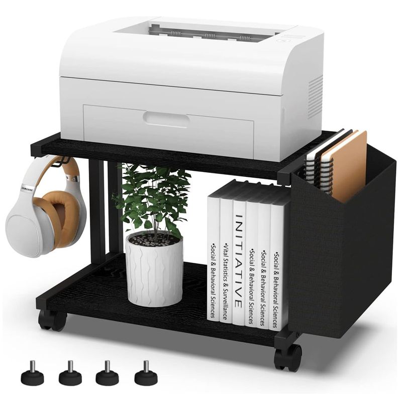 NEWO - Mueble para impresora mesa con ruedas