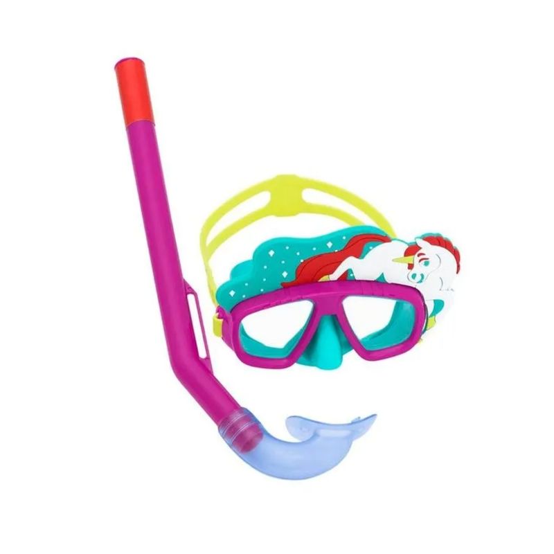 BESTWAY - Set de buceo snorkel animal 3 a 8 años Bestway