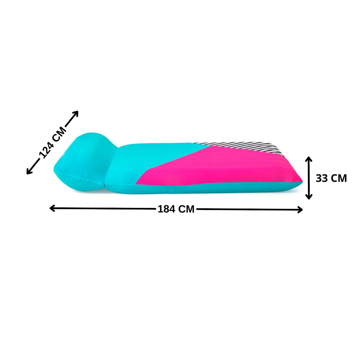 BESTWAY - Colchón inflable 200x120cm tela pileta Bestway