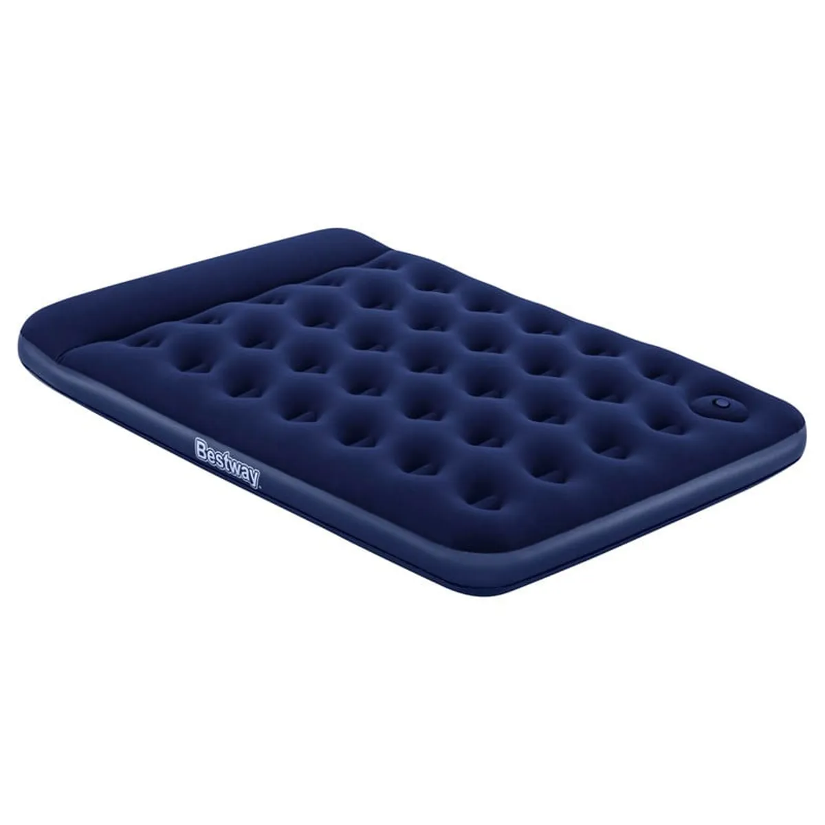 BESTWAY - Colchon inflable full + inflador 191x137x28cm azul Bestway