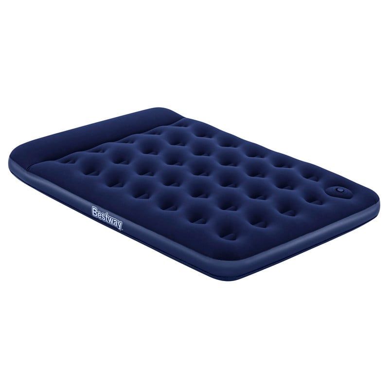 BESTWAY - Colchon inflable full + inflador 191x137x28cm azul Bestway