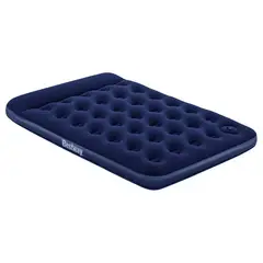 BESTWAY - Colchon inflable full + inflador 191x137x28cm azul