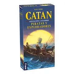 DEVIR - Catan Piratas y Exploradores ampliación 5-6 jugadores