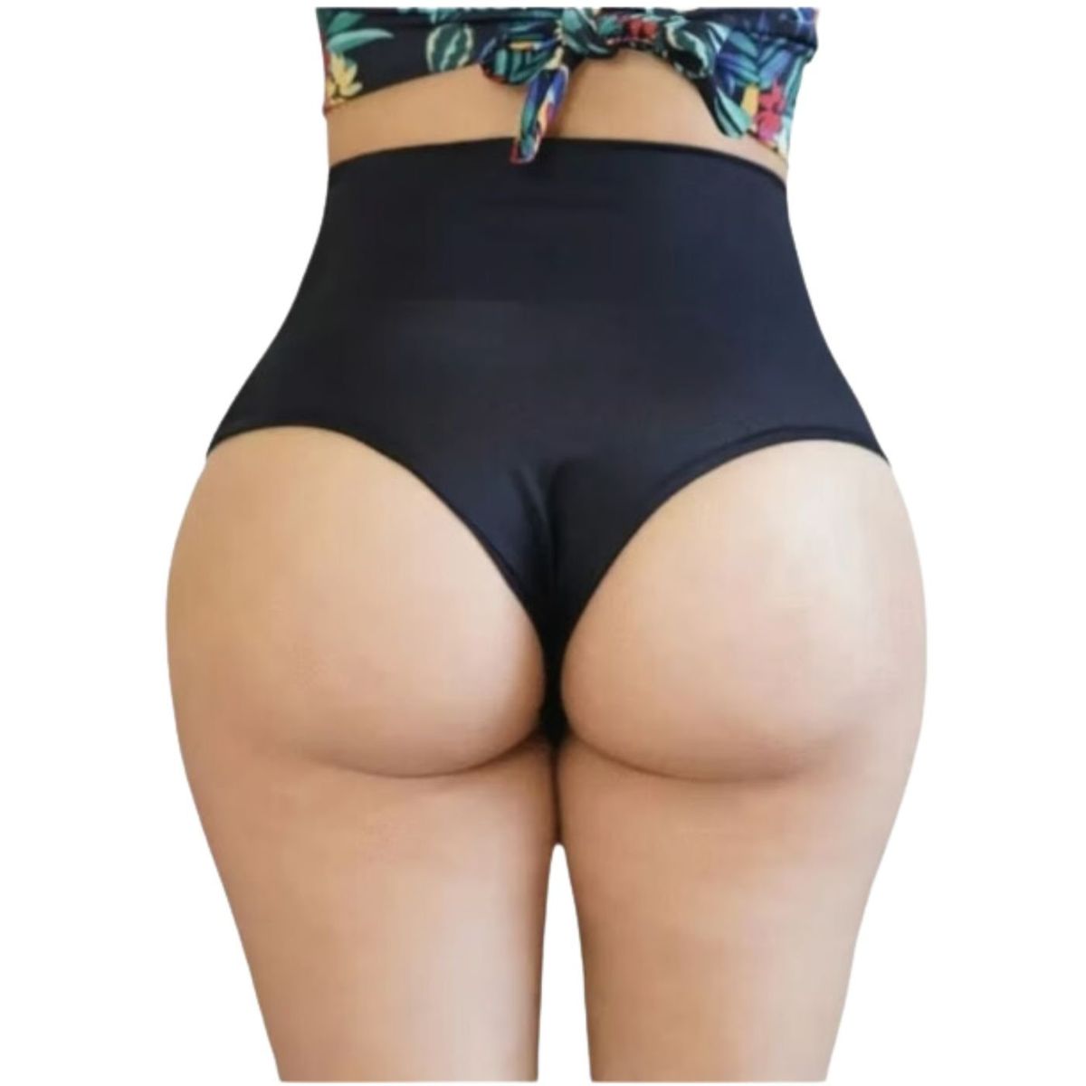 LIKE SHOP - Traje de Baño Mujer Bikini Modelador Semi Colaless Tiro Extra Alto 301